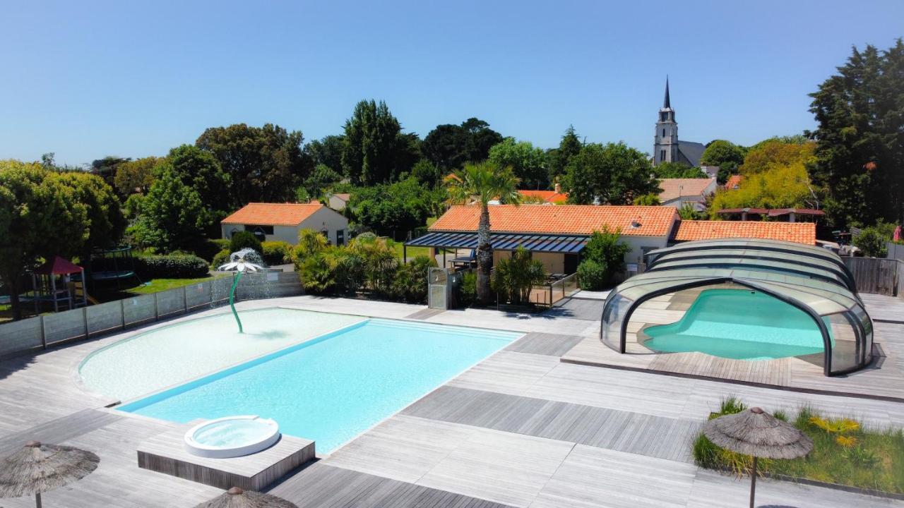 Camping Le Village De La Mer Les Moutiers 외부 사진